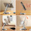 Foldable Magnetic Phone Holder With Strong Metal Base-Silver 3