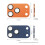 Scratchproof Oil Resistant Phone Camera-Orange iPhone17 Pro 3