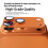 Scratchproof Oil Resistant Phone Camera-Orange iPhone17 Pro 5