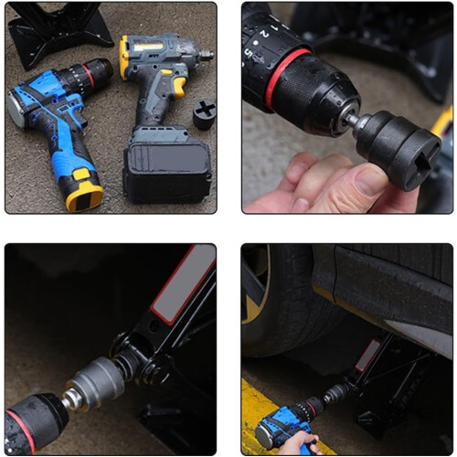Electric Wrench Jack Socket For Cars With Quick Disassembly Technology For Fast Tire Changes 1