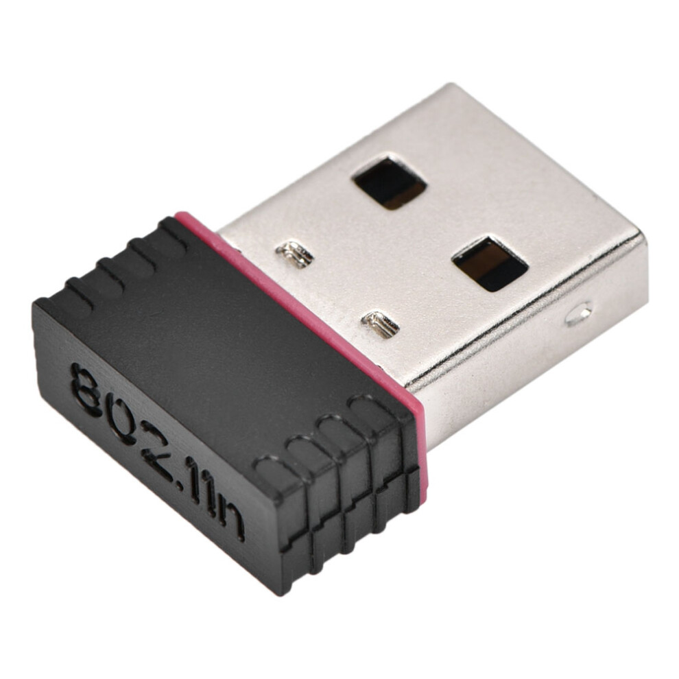 Compact Usb Wireless Network Card 600Mbps Wifi Dongle 2.4Ghz For Pc & Mac 9381363714577