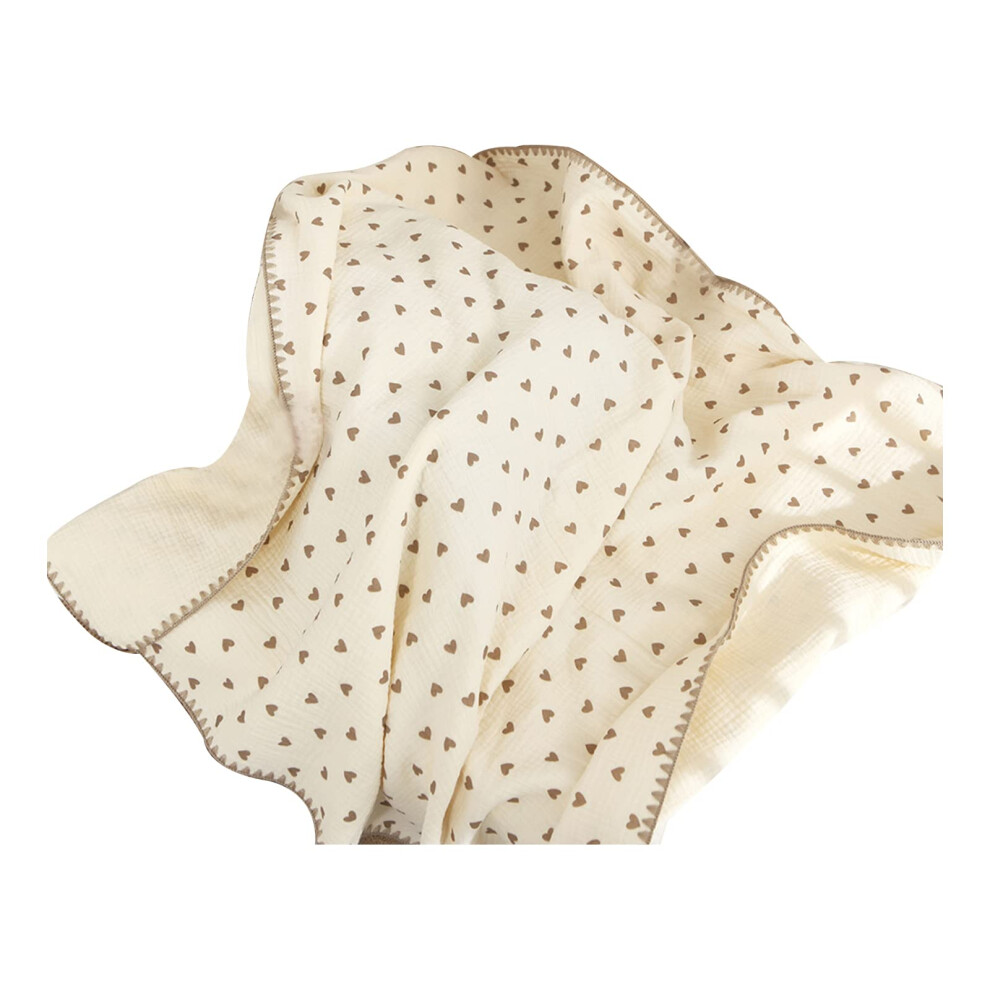 Towel Cotton Wrap Blanket Baby Blanket For Infants,  Absorbent Cotton Baby Quilt, Pushchair Blanket