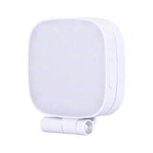 Portable Pocket Sized Vanity Mirror Light 3 Lighting Mode-White