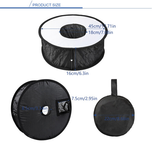 45CM Foldable Light Softbox for Macroed Photography-45cm 2
