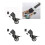 3Pcs C Stand Rotation Caster Wheel Set 25MM Diameter For 3