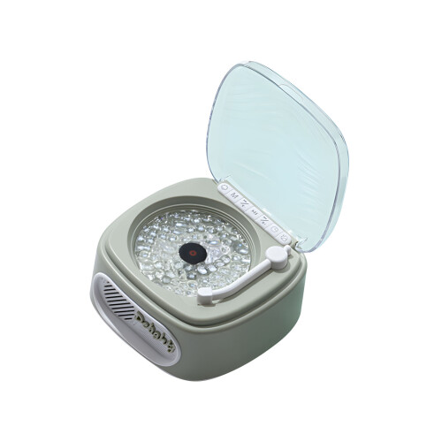 Speaker Delivering 360 Surround Sound Dynamic Light-White