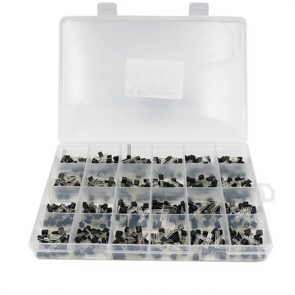 Transistor Variety Pack To 92 Package Storage Box For Beginner 7696000378893