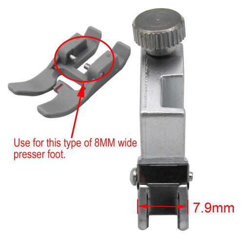 Support de pied-de-biche pour Machine à coudre, en acier 1