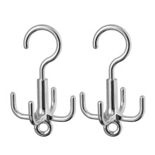 Cintres accrochants fonctionnels multi d'organisateurs de