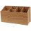 Haarstyling Holzhalter Aufbewahrung Hellbraun 11