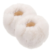1Paar Ivory Kunstfell Handgelenkswärmer Damen Winter Armbänder Warm