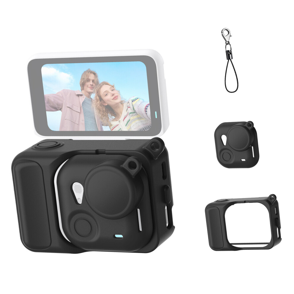 Thin Silicone Cover Shock Absorbing For Tiny Action- Color Black 7696000379333