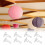 60Pcs Portable Adhesive Ceiling Discs for Quick Installation and 5