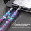 Braided Phone Lanyard with 240W USB C Fast Charging Cable-Black 6