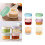 Set van 6 glazen dressingcontainers Multifunctionele glazen 4