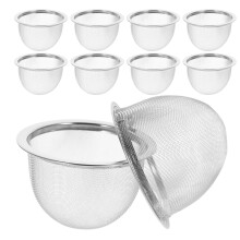 10Stk Tee Filter 2,75" X 1,77" Feinmaschig Für Lose Blätter