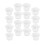 200Pcs Reusable Plastic Sauce Containers With Lids For Home Restaurant 1