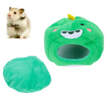 Hamster Cave Sleeping Bag Bed For Small Pets Nest Hideout Plush Cartoon Winter Warm For Hamsters Sugar Gliders Parrots