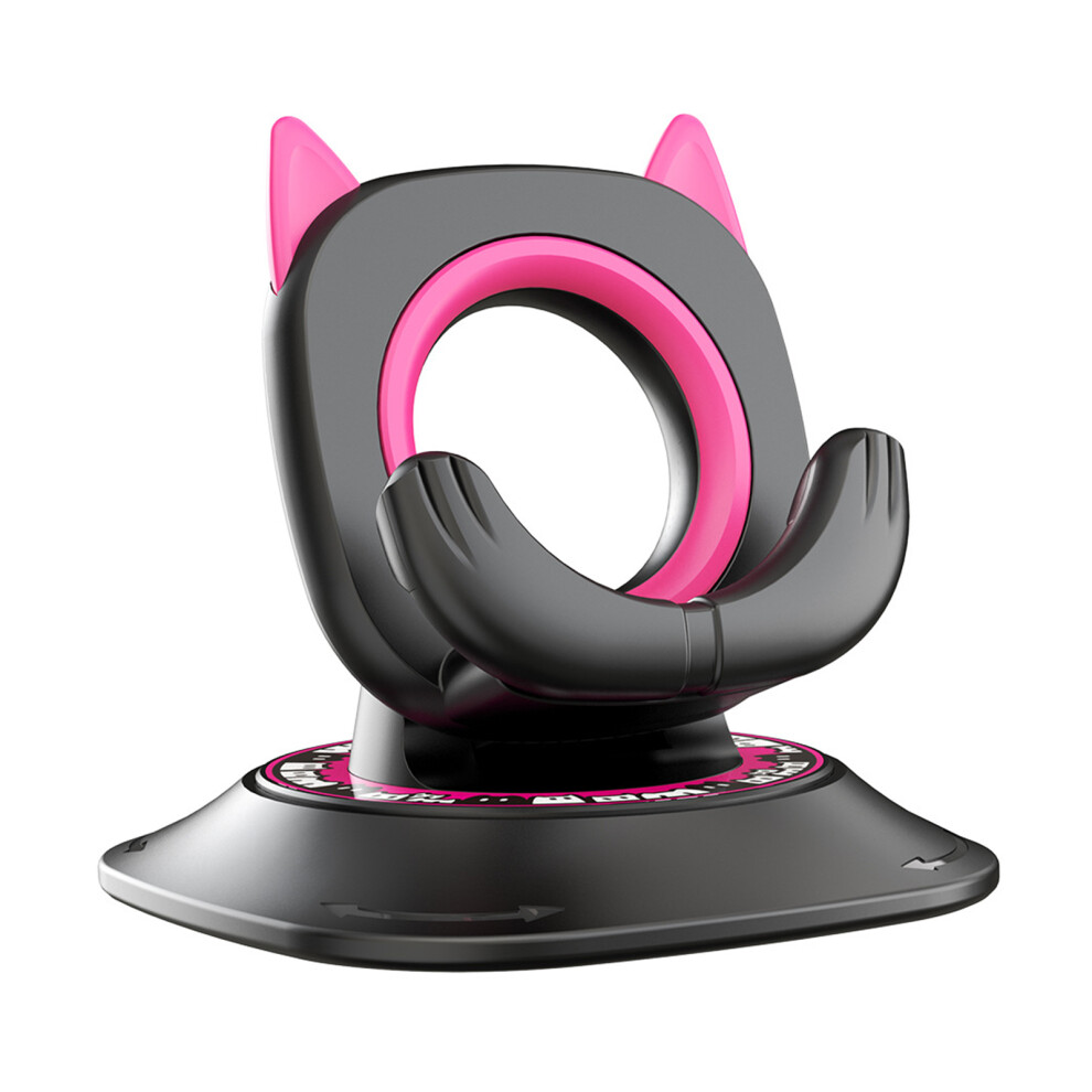 Abs Dashboard Phone Holder 360 Rotating Design Nonslip- Red 7751000406981