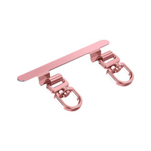 Mobile Phones lanyard piece, multi- s rotating and bending-Pink