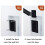 Rotatable Phone Tablet Wall Mount with-Split base punched b 6