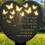 Heart Memorial Plaque Stake Cemetery Decorations for-A 5