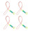 Reinforced Polyester Phone Cord Secure-Sakura pink orange 1