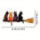 Cats and Broom Design Sunlight Reflective Hanging Decors For 3