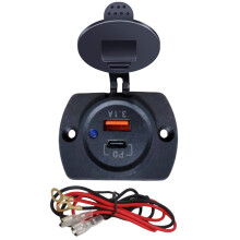 Double Port Car Charging 12V-24V Rapidly Charging Universal-3