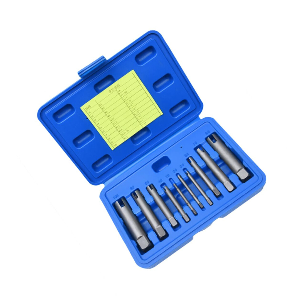 Screw Extractors 10Piece Alloy Screw Extractor Set For Damaged Screws Removal Durable For Home And Industrial Use 9339159432099