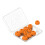 Sweat Resistant Ear Tip 5Sizes Silicone Earplug For-or ange 1