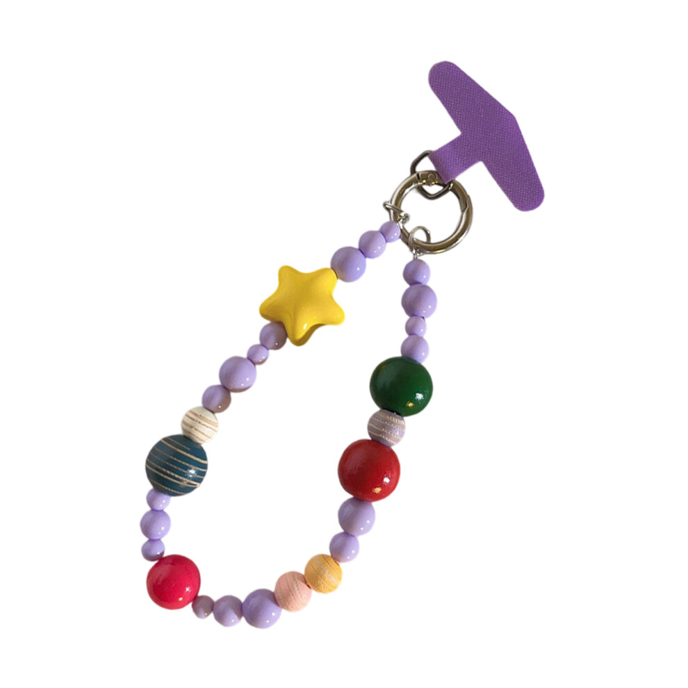 Decorative Elegant Phone Strap Multipurpose Mobile-Pur Ple 7751000408015