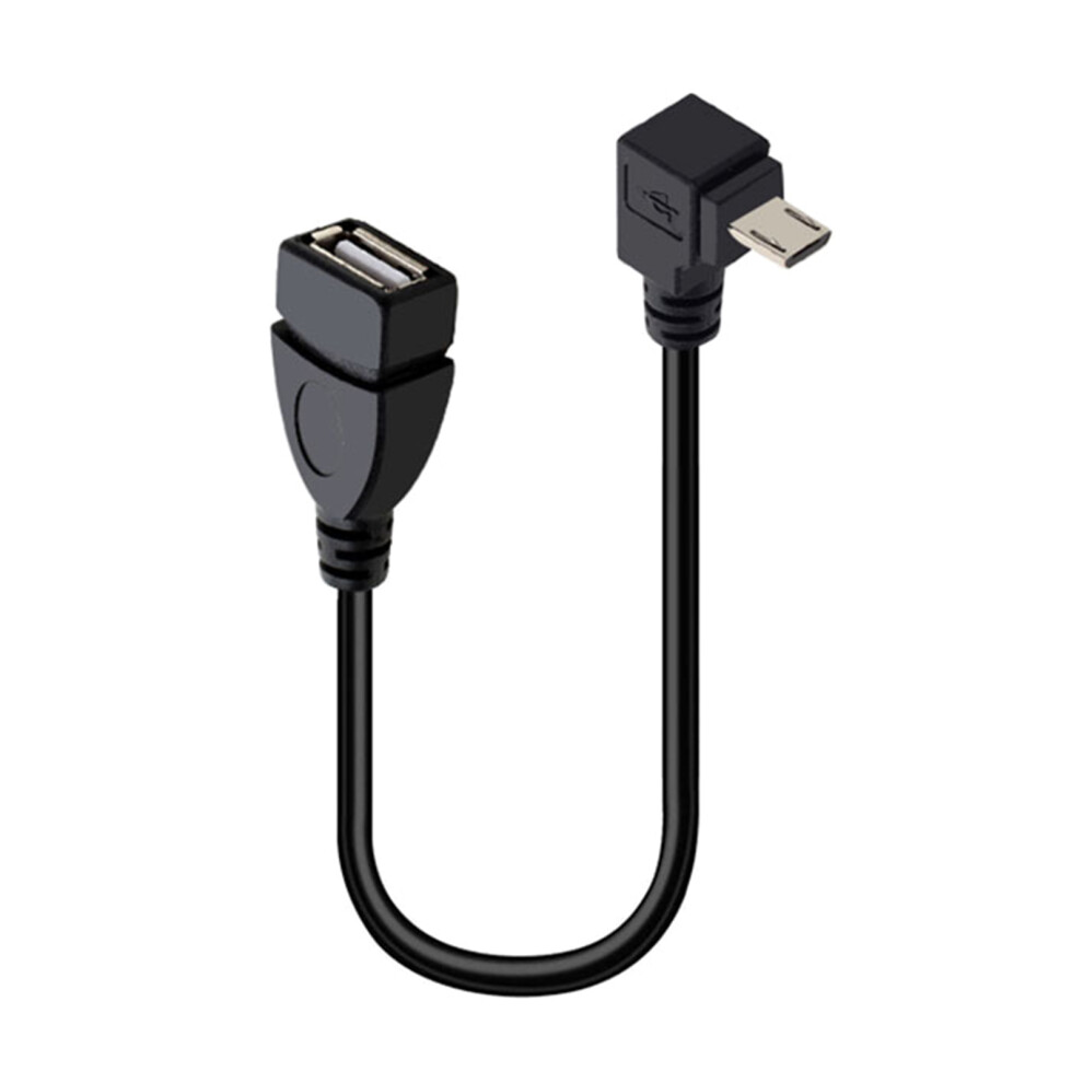Angled Usb Male To Usb Female Adapter 480Mbps Data &-Down 7696000390093