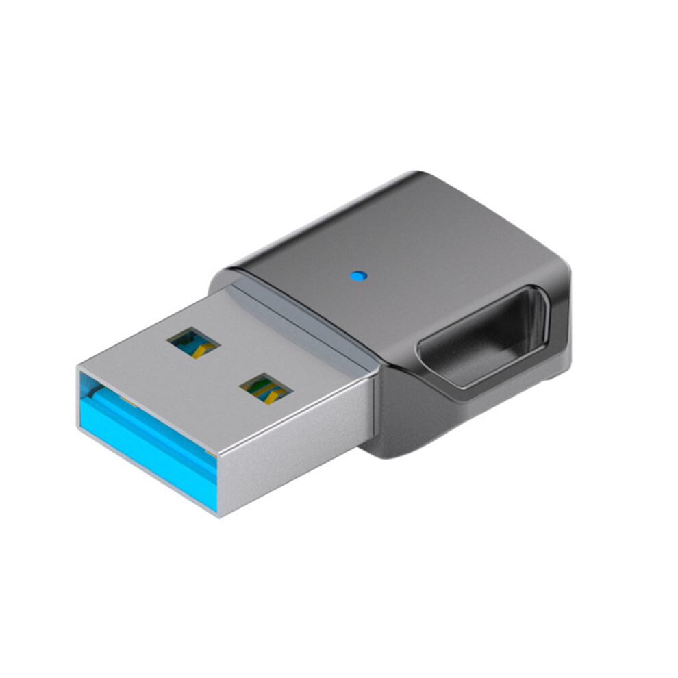 Aluminum Usb A To Type C Adapter 10Gbps Data Transmission- Black 7754000487264