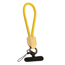 Soft Nylon Phone Tether Wrist Straps Anti Slip Design-yellow