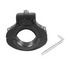 Adjustable Angle Action Camera Bike Mount Aluminum-Black Color
