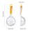 Automatic Sealing Pet Food Scoops With AntiSlip Handle-Orange 7