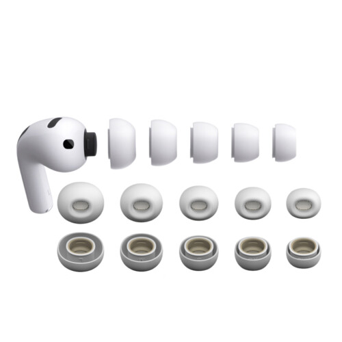 Silicone Ear Tips Secure Hold for Pro3 Earbuds Earplugs-Mixed 1