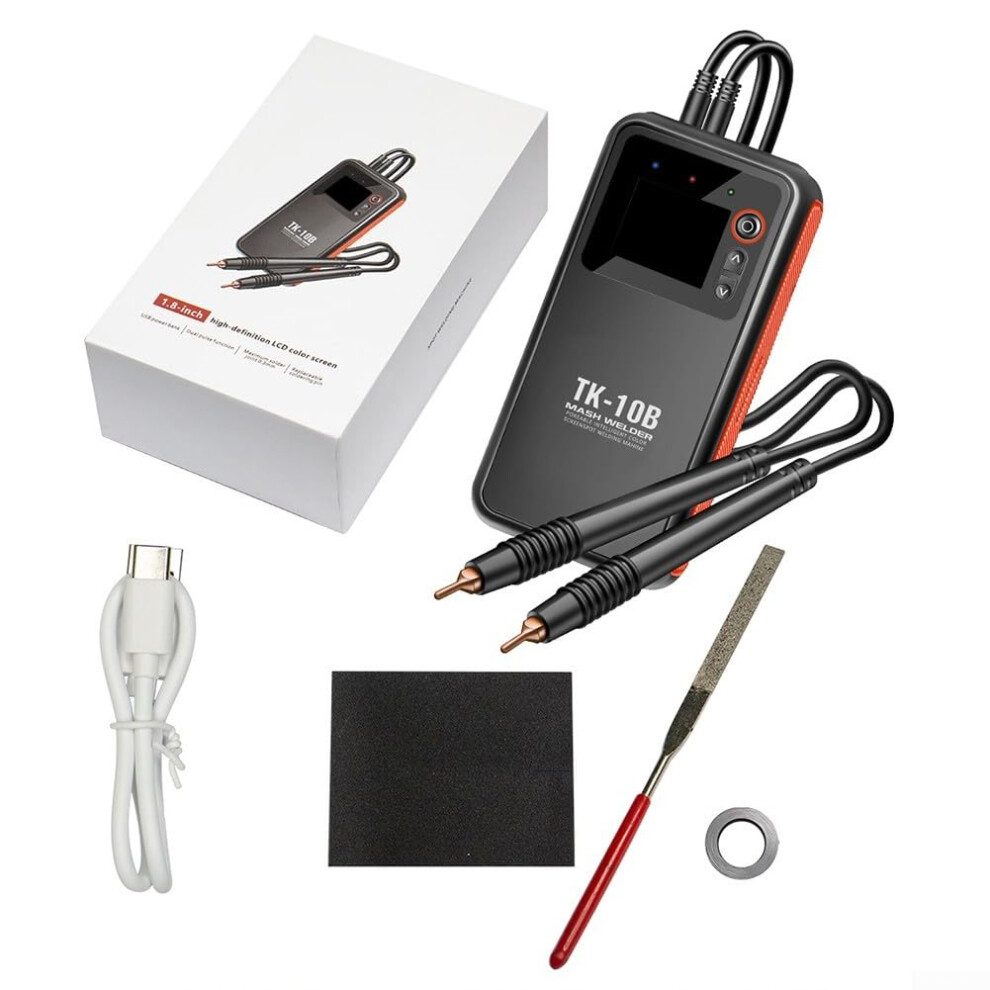 Portable Handheld Spot Welding Machine Intelligent Mini Diy Welder Color Screen Nickel Iron Steel Sheets 0.10.25Mm 9339159433317