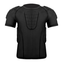 Padded Compression Shirt Chest Protector For Baseball Basketball Football Youth Size Kids Heart Guard Protective Shirt