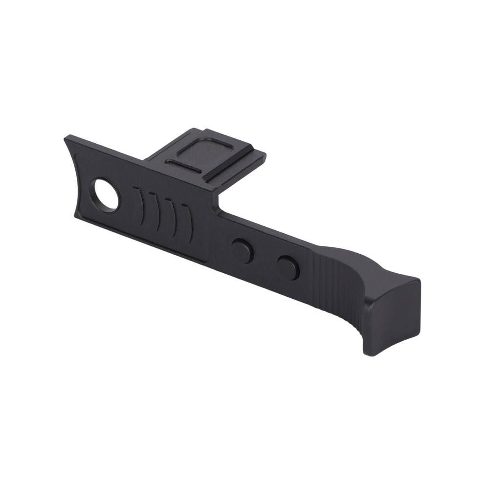Ergonomic Antislip Aluminum Alloy Thumb Finger Grip For- Black 7754000486908