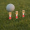 5 Dames Golf Tegels Plastic Thuis Training Accessoire 6