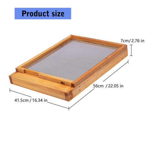 Solid Wood 10 Frame Hives Pull Out Bottom For-ten frames 2