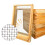 Solid Wood 10 Frame Hives Pull Out Bottom For-ten frames 6
