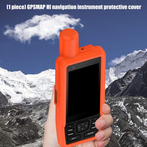 Flexible Full Coverage Protector Case Housing For GPSMAP-Orange 2