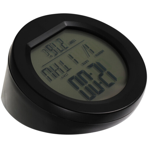 Car Clock Voor Dashboard: Zonne-aangedreven Met Temperatuur En Datum
