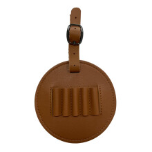 Waterproof Golf Tees Holder PU Leather Storage Bag Brown For Men And Women Studs Insert Pouches