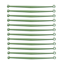 Groentesteunpalen, uitschuifbare klimrekconnectoren voor tuinpalen, versterkte tomatenrekverlengstukken (36 stuks), het beste voor uw tuin.