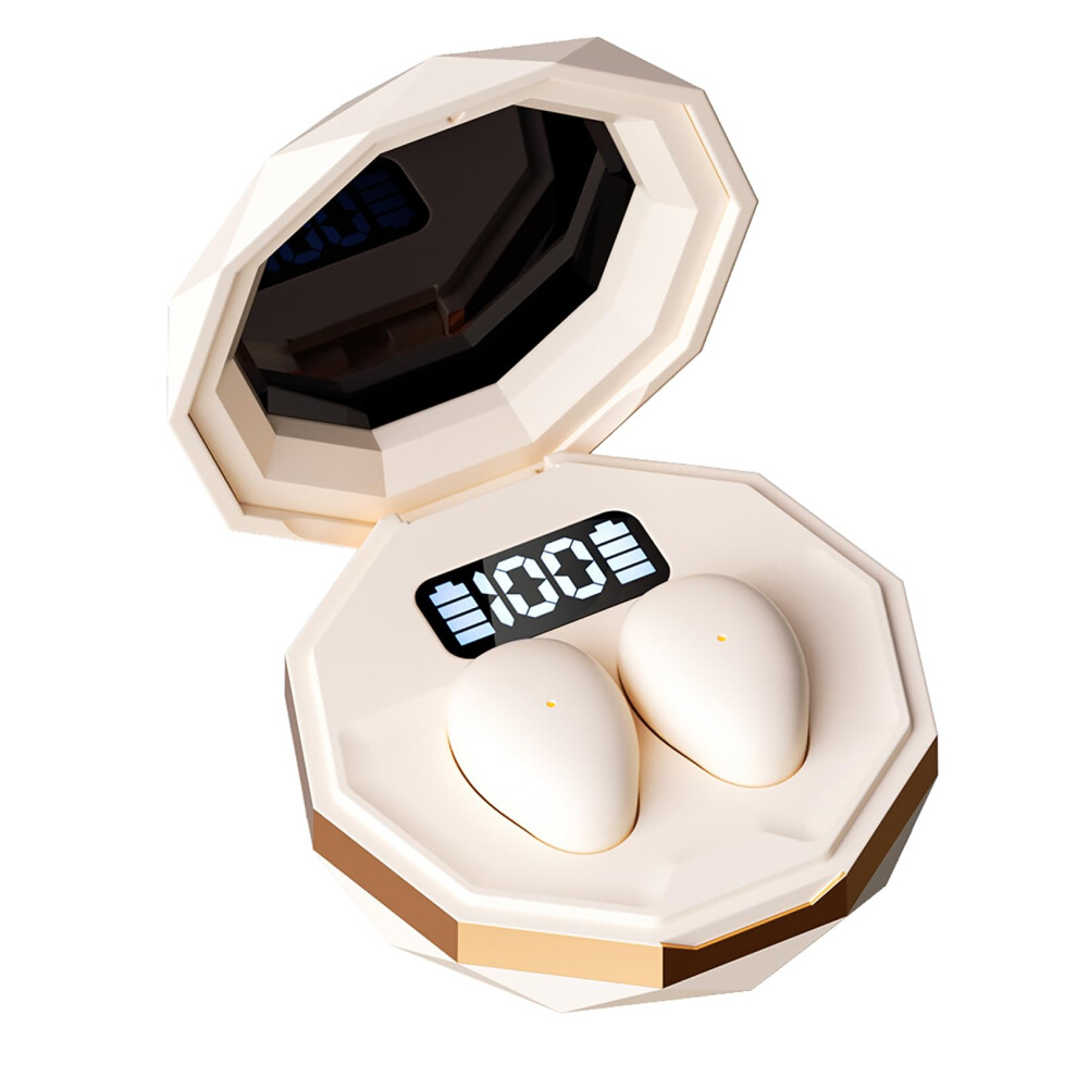Sleeping Earphones Thin Ergonomic For Side Sleepers, Hifi Noise Cancelling, Bt 5.4, Creamy Travel And Yoga Ready White 9323874171791