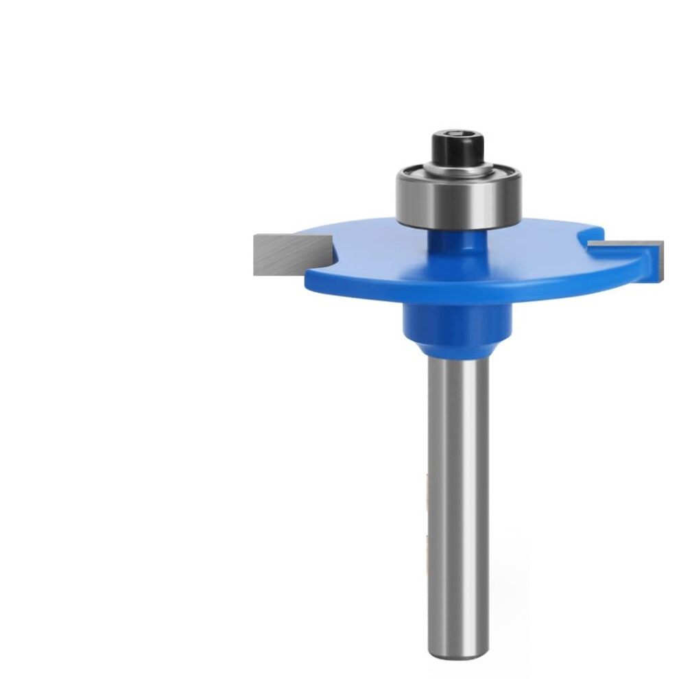 Biscuit Joint Slot Cutter 1Pc, 6Mm 6.35Mm Shank, 4Mm Cutting Height, Tslot Joiner Router Bit For Woodworking 9323874173108